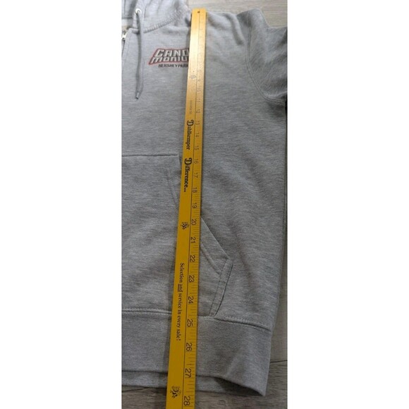 Hershey Park Candymonium Amusement Rides Full Zip Hoodie Men's Size Large Gray - Picture 10 of 11